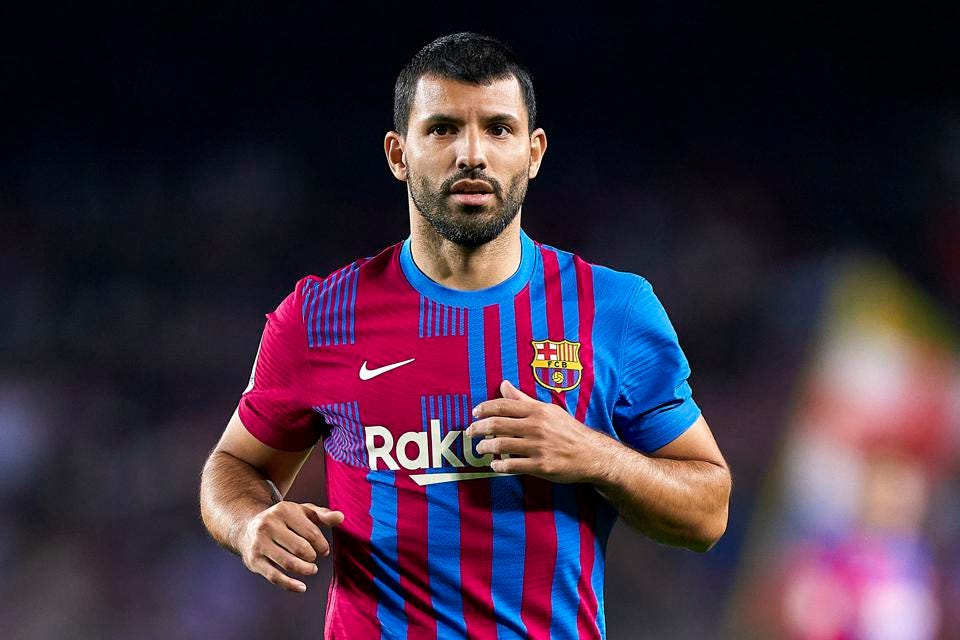 Barcelona’s Aguero Poised To Retire With Heart Condition