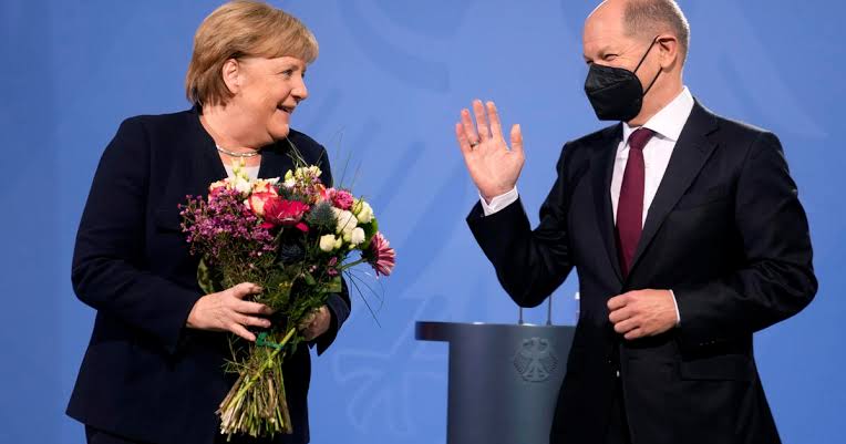 Buhari Congratulates New German Chancellor, Appreciates Outgoing Merkel