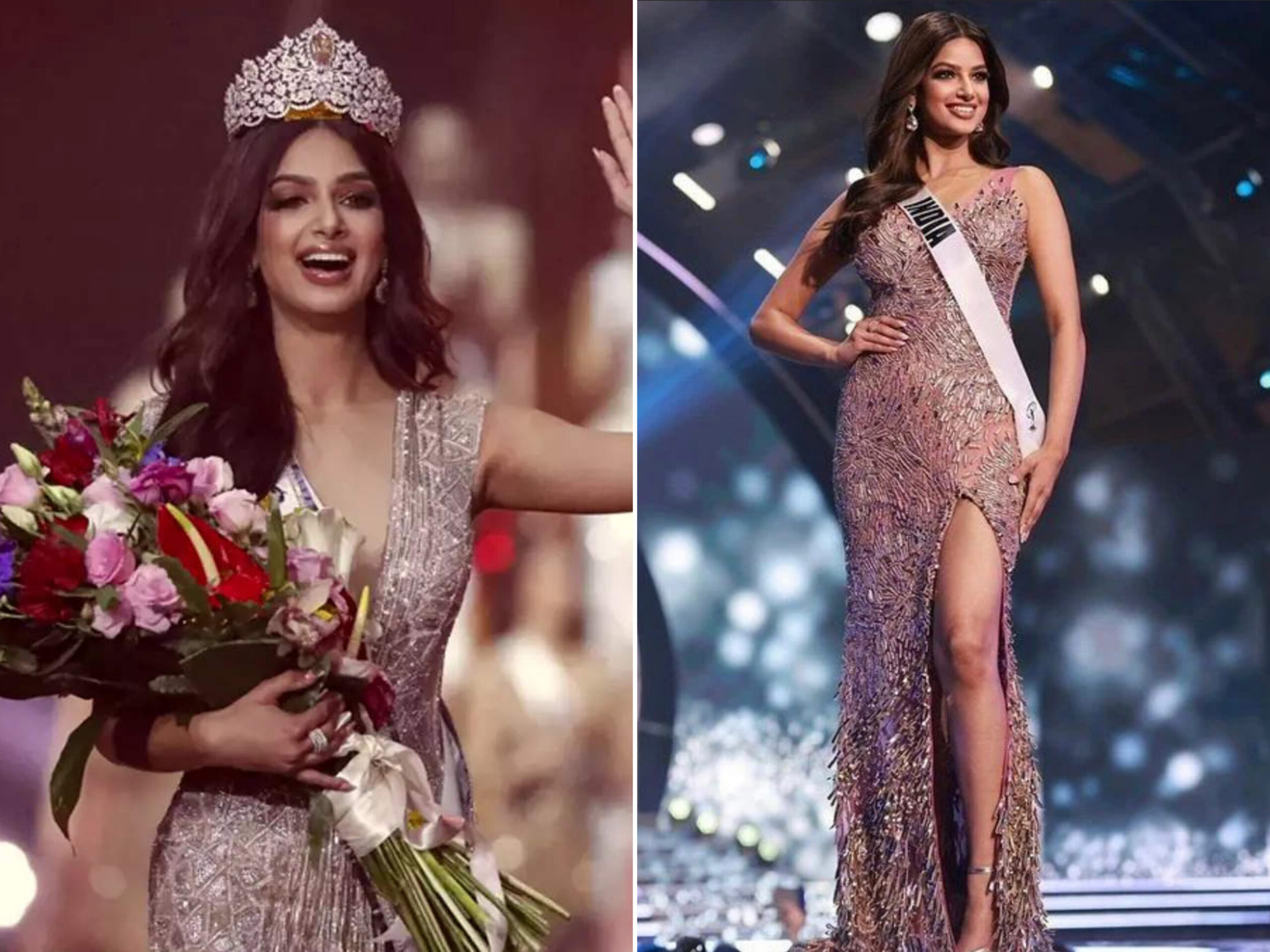 India’s Harnaaz Sandhu Crowned Miss Universe 2021