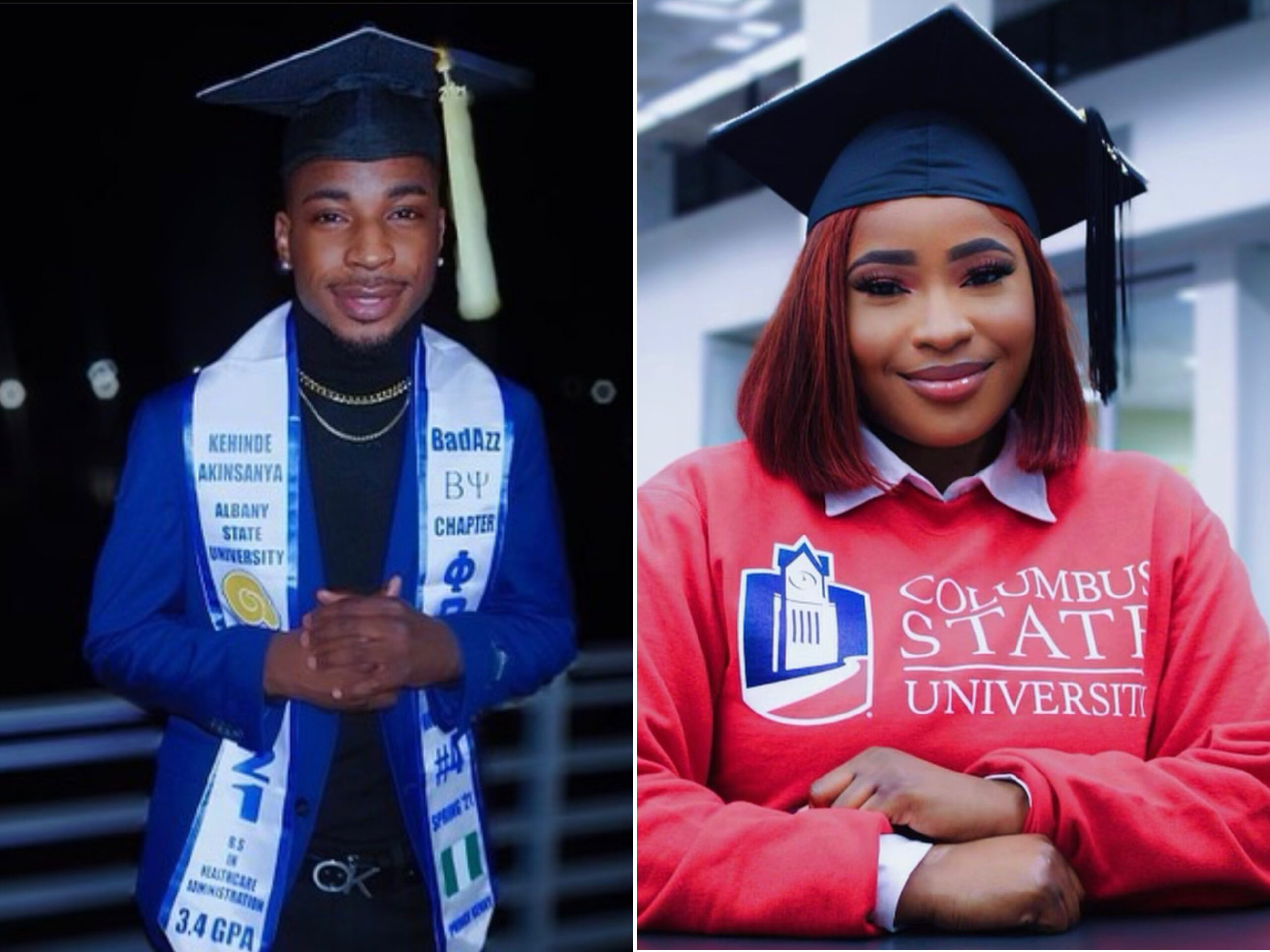 MC Oluomo’s Twin Children Graduate From US Varsities