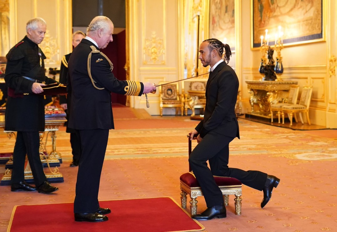 Lewis Hamilton Knighted Days After Controversial Loss Of Formula One Title At #AbuDhabiGP