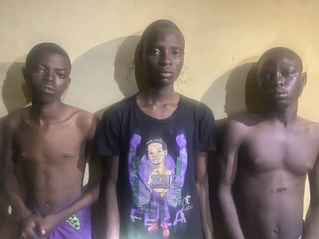 Three Teenagers Arrested For Killing Friend’s Girlfriend, Burning Head For Money Ritual In Ogun