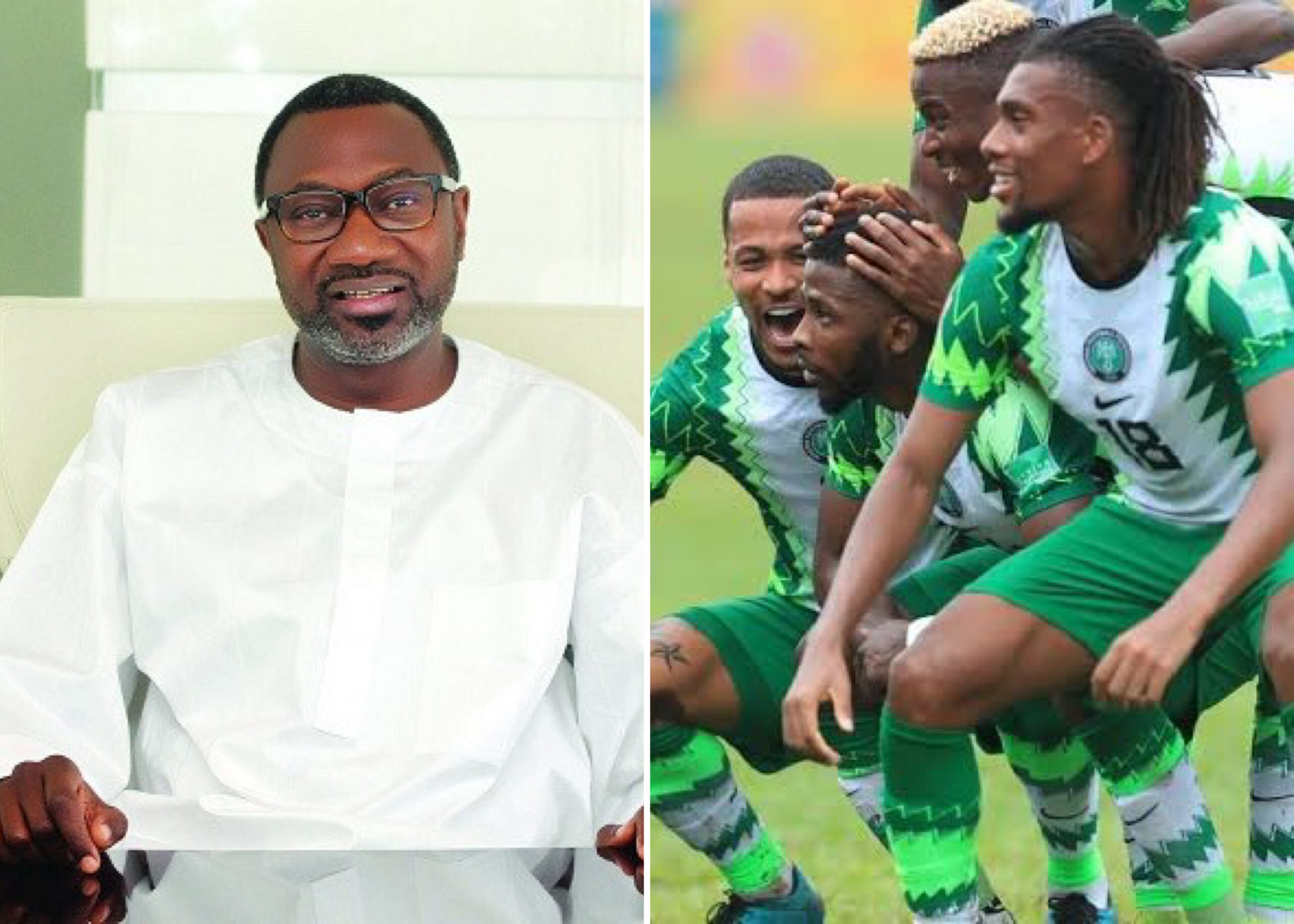 Billionaire, Femi Otedola Promises To Give Super Eagles $250,000 If They Win AFCON 2021