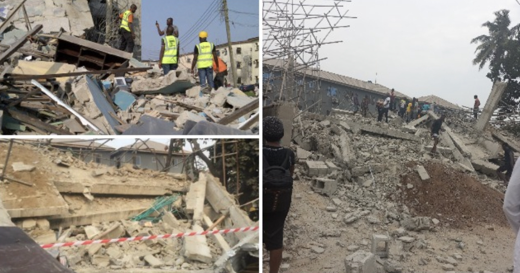 Developer Of Collapsed Yaba Building Arrested As Death Toll Increases To Four