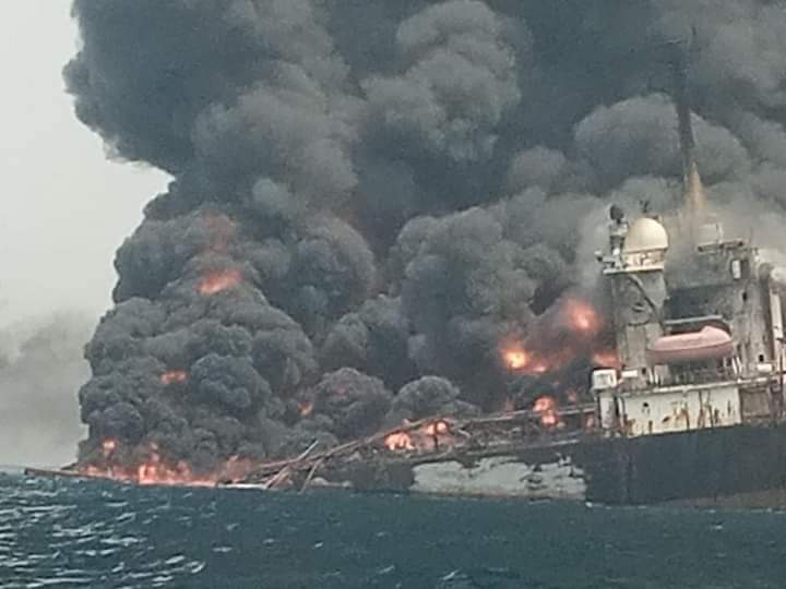 Trinity Spirit Oil Production Vessel Explodes In Delta