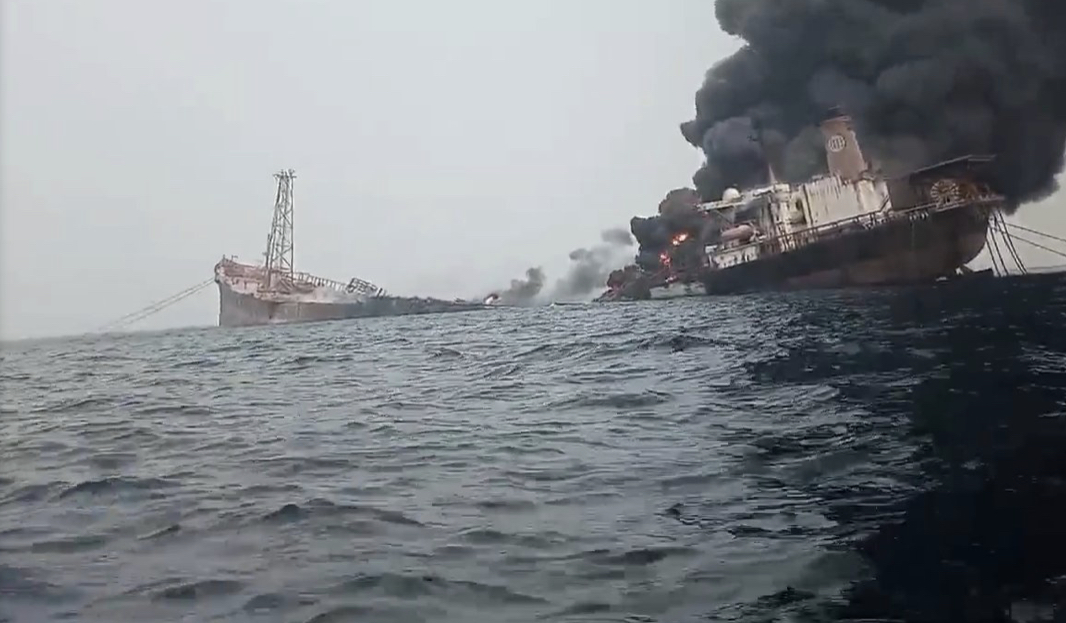 FPSO Oil Vessel Explosion: 3 Crew Members Rescued Alive, 1 Unidentified Body Found