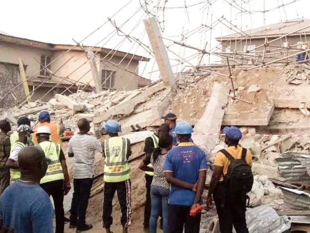Death Toll Hits Five In Yaba Building Collapse