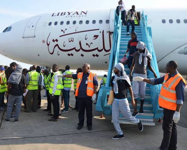 NEMA Receives 128 Stranded Nigerians From Libya