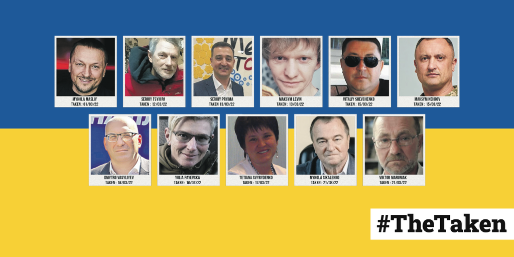 Activists Publish List Of Ukrainian Civilians Abducted By Russian Forces As Part Of Campaign To Free ‘The Taken’