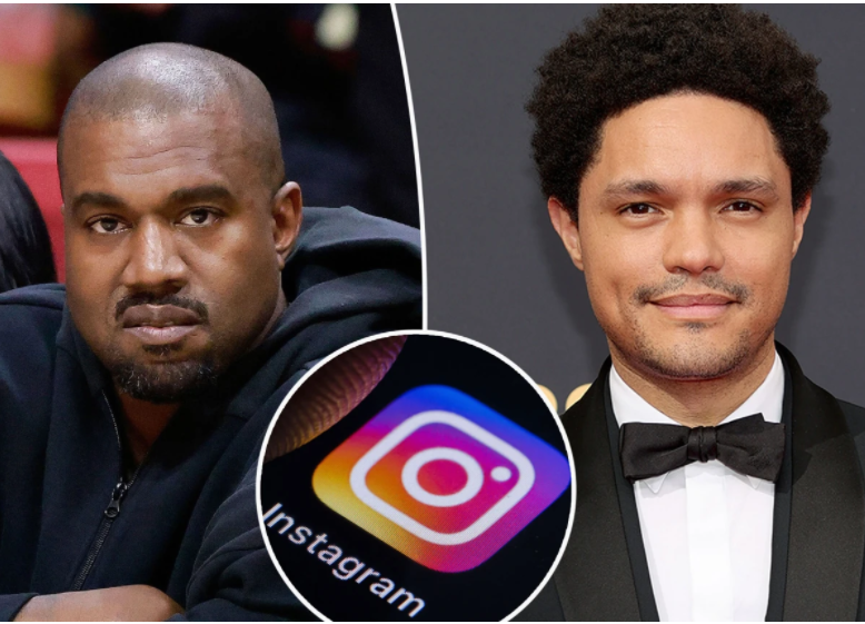 Kanye West’s Instagram Suspended Over Racial Slur Attack Against Trevor Noah