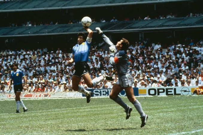 Diego Maradona's Famous 'Hand Of God' Shirt Sells For Over £7m At Auction