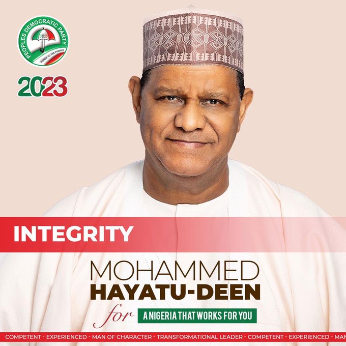 2023: Mohammed Hayatu-Deen, The Man On A Mission To Revamp Nigeria