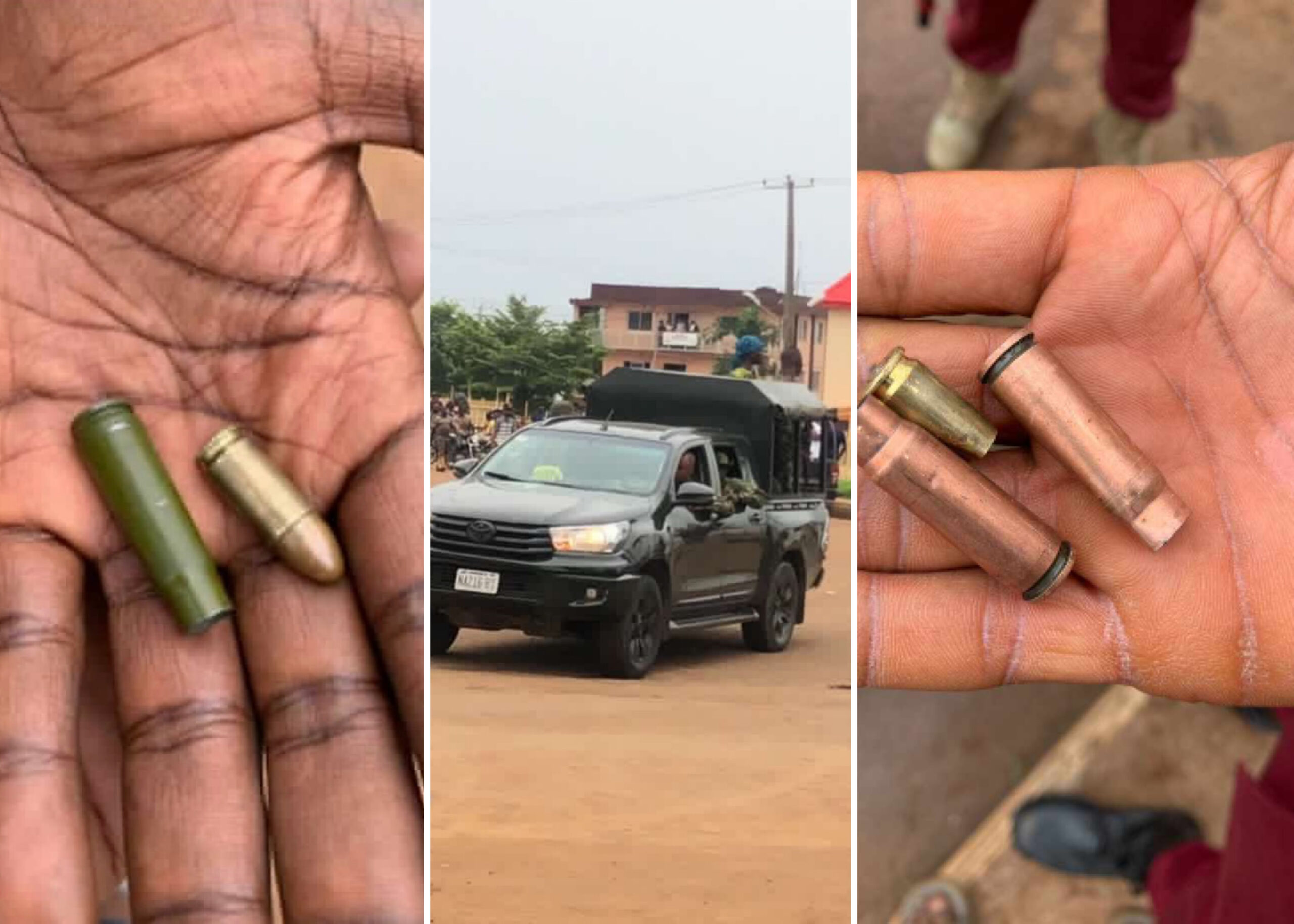 Live Ammunition Fired As Soldiers Disperse Students Protesting ASUU Strike In Ondo
