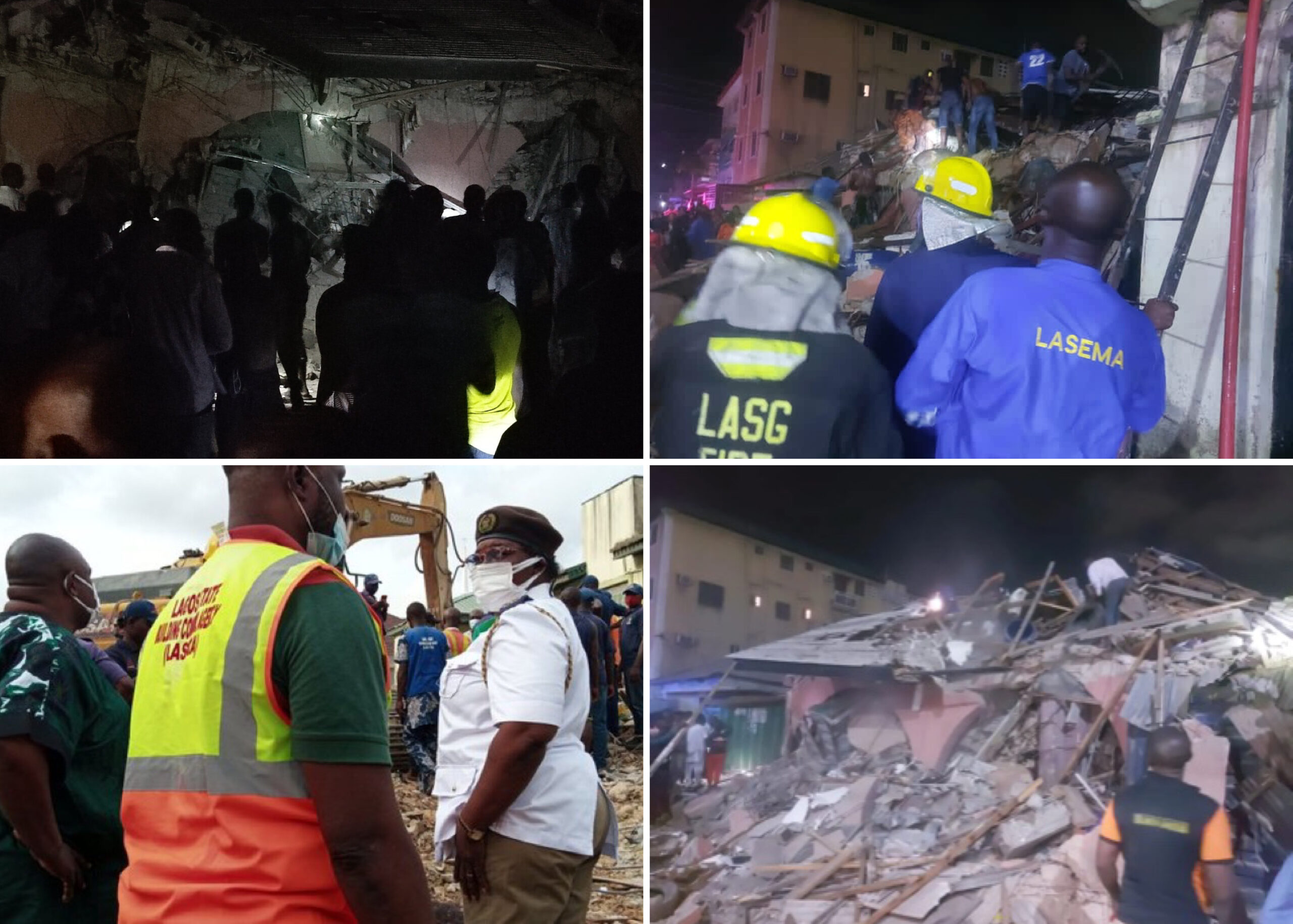 Death Toll Rises To Eight In Lagos Building Collapse
