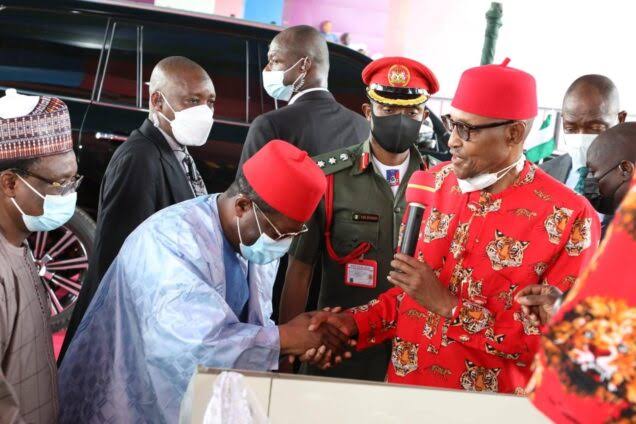 Buhari Meets Ohanaeze, South-East leaders in Ebonyi