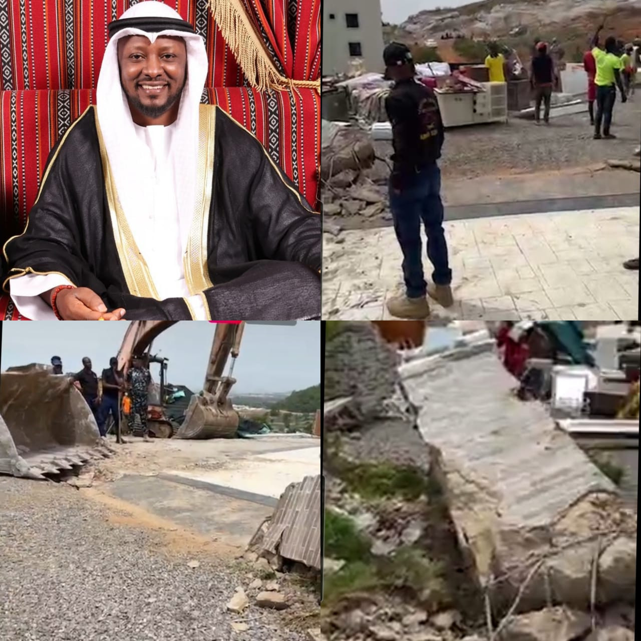 Tonto Dikeh’s Ex-Lover, Kpokpogri Cries Out Over Demolition Of N700m House