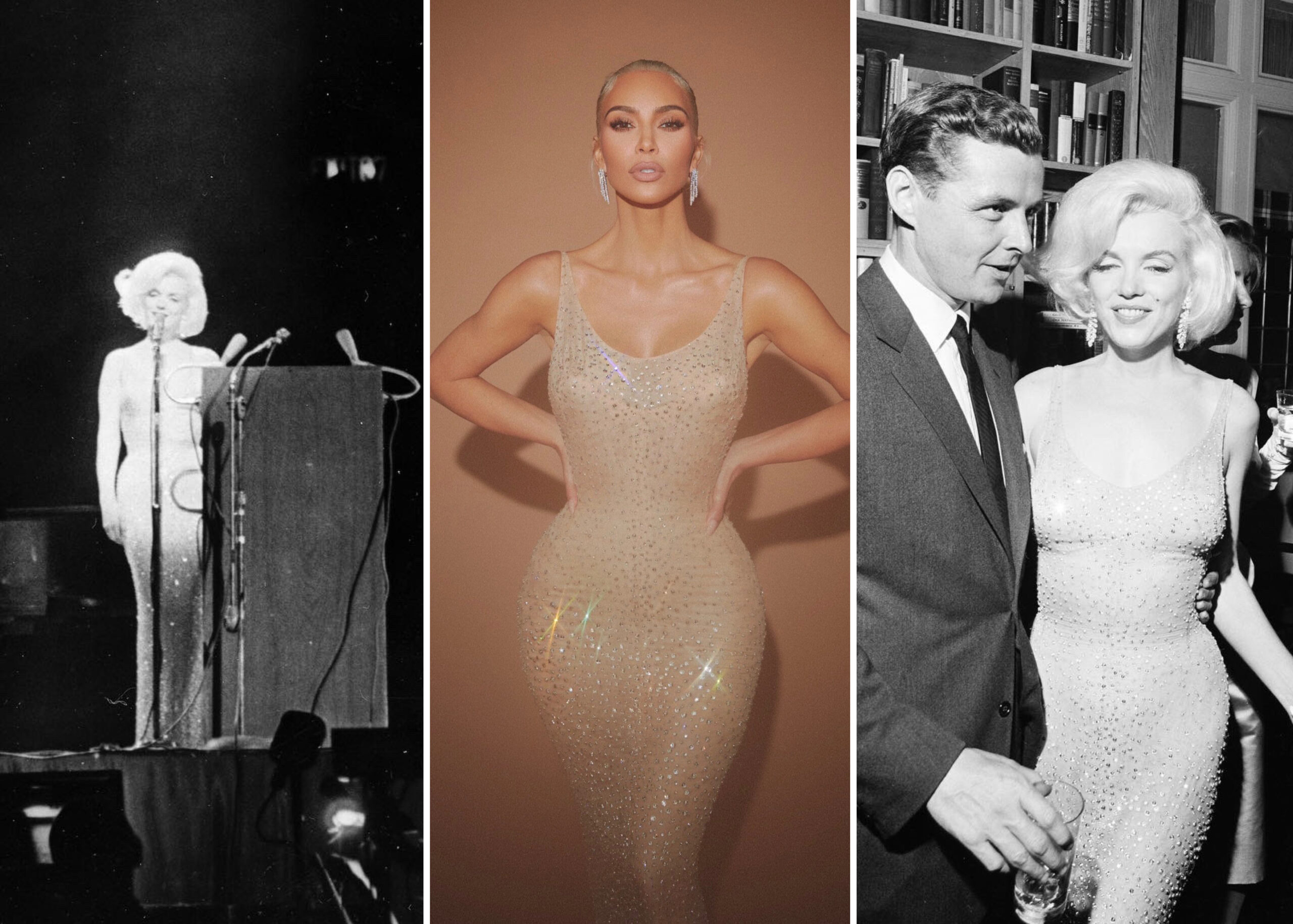 Kim Kardashian Wears Rocks Monroe’s Historic Dress At Met Gala 2022