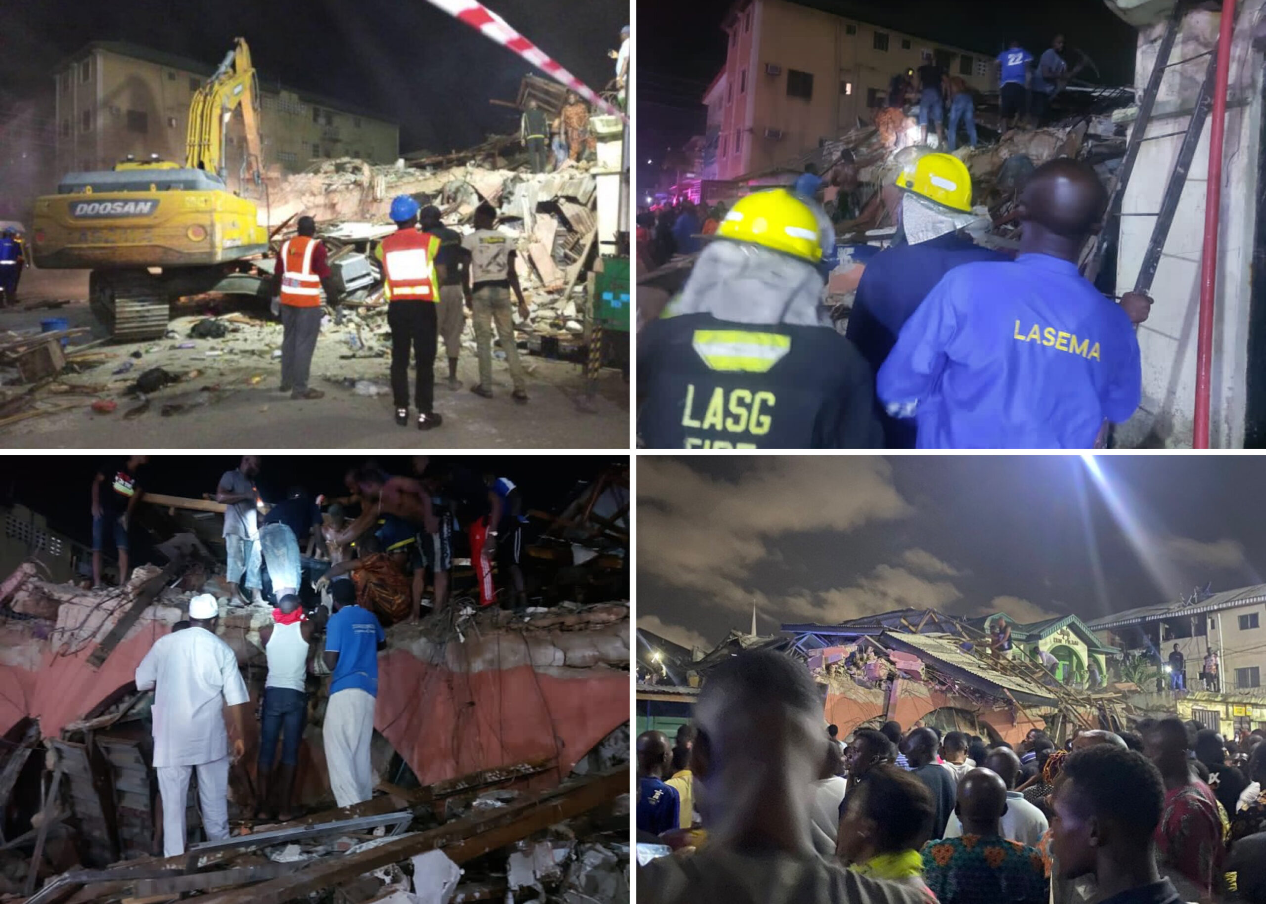 Ebute Metta Building Collapse: Buhari Condoles With Victims, Says Spate Is Embarrassing