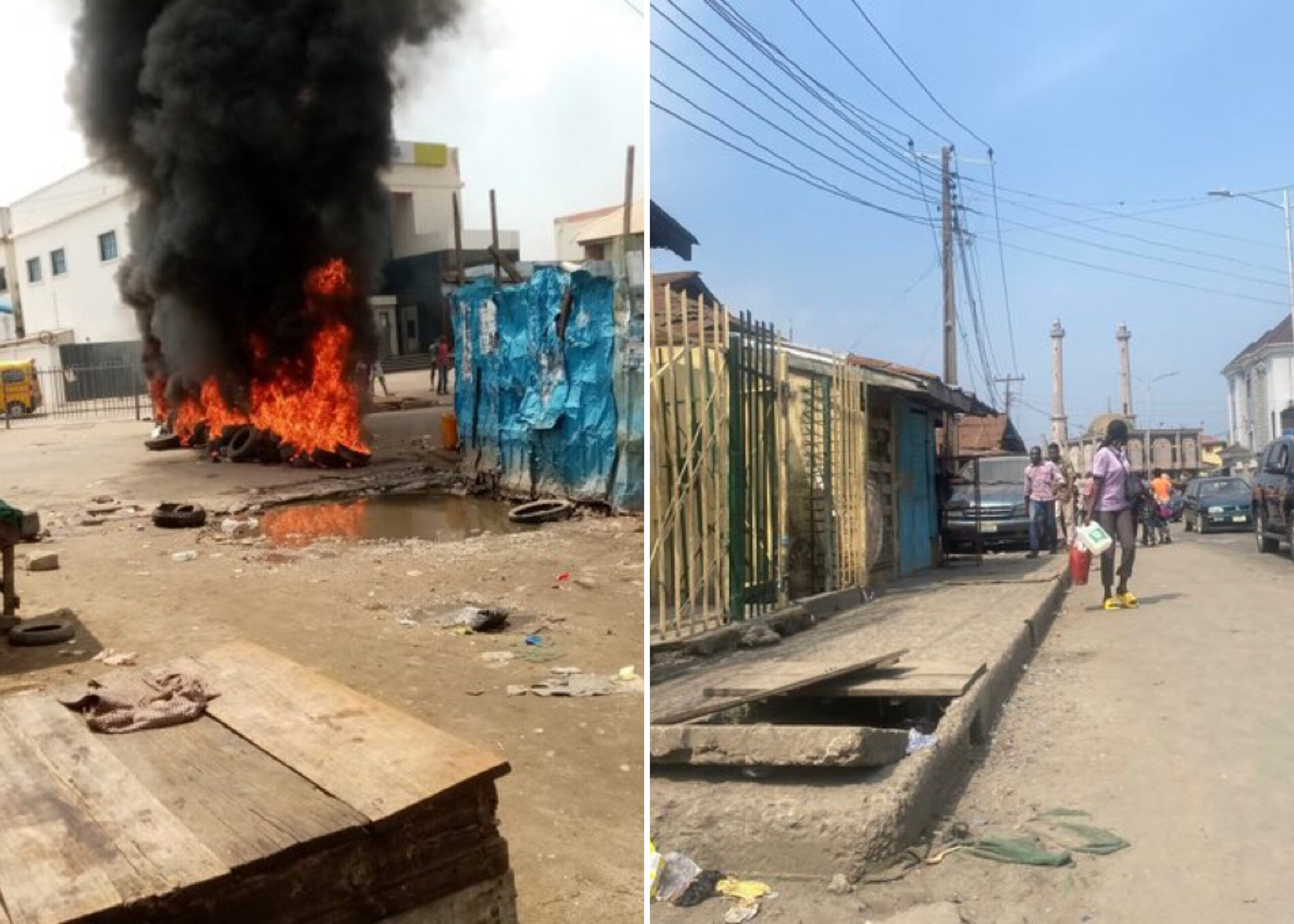 Okada Ban: Unrest As Bike Riders, Police Clash In Idi Araba, Lagos