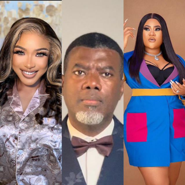 Tonto Dikeh, Nkechi Blessing Drag Reno Omokri For Comparing Them To Tinubu