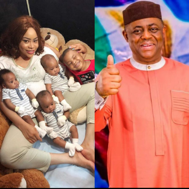 Precious Chikwendu Lauds Ex-husband, Fani-Kayode As She Reunites With Kids