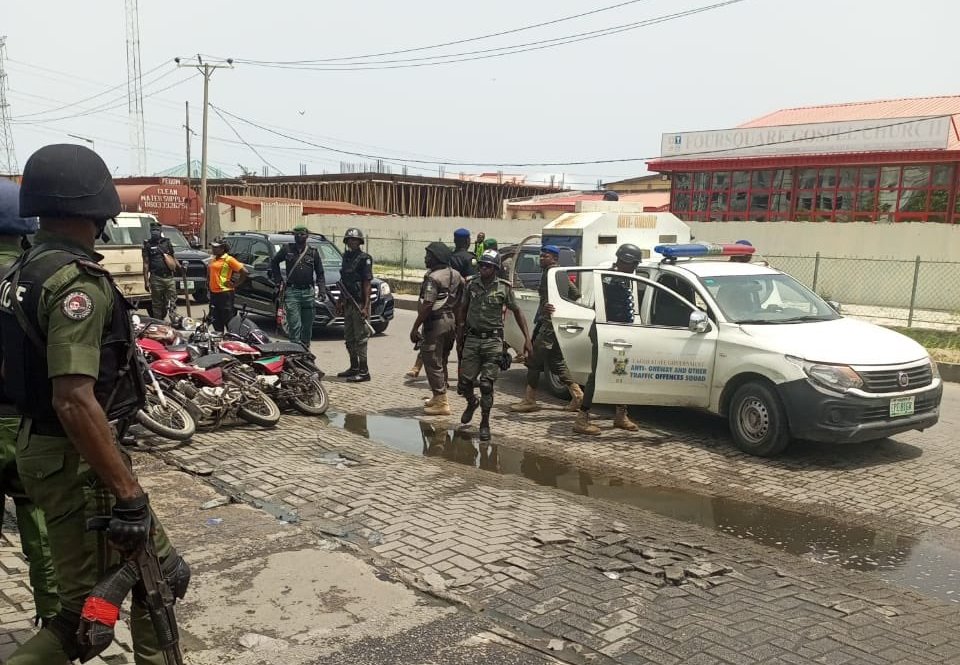 Lagos Police siezes Okada-