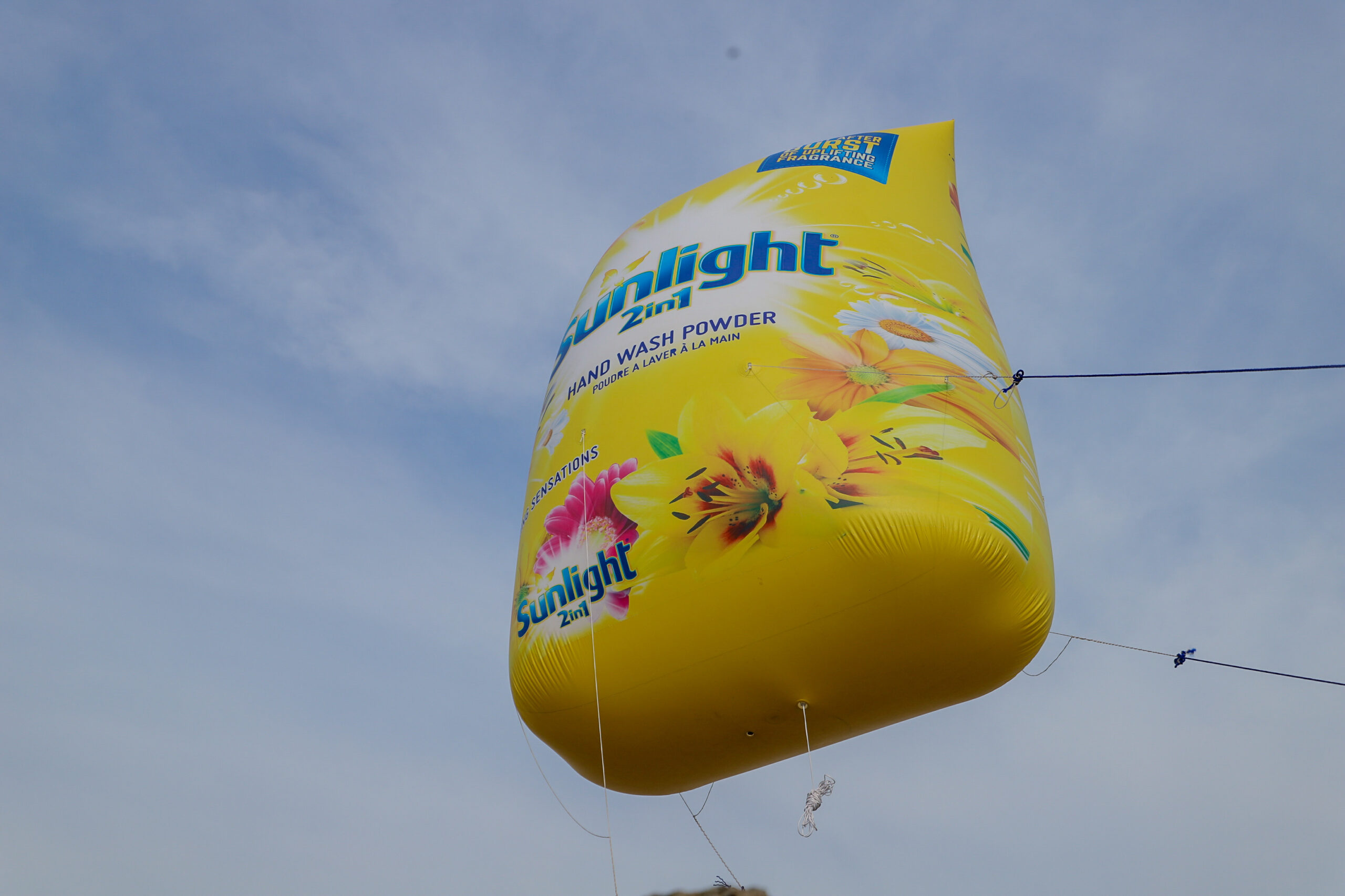 Sunlight Floats Giant pack on the Lagos Lagoon