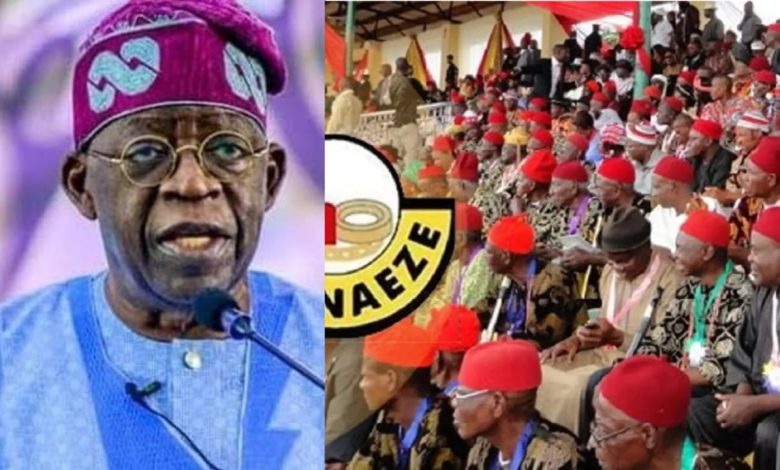 Ohanaeze Ndigbo Seeks Four Demand From Tinubu To Pacify Igbos 