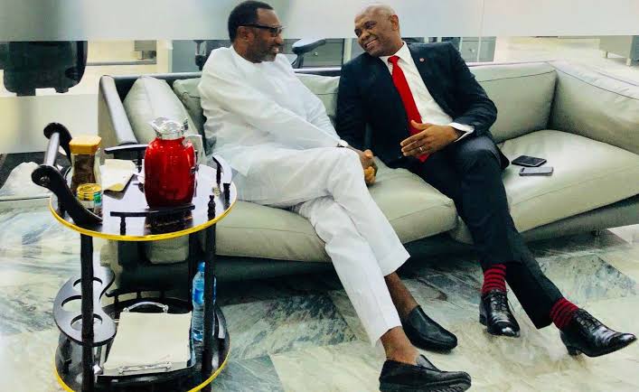 Tony Elumelu Excited At Otedola's Investment In Transcorp, Calls Him 'Brother'